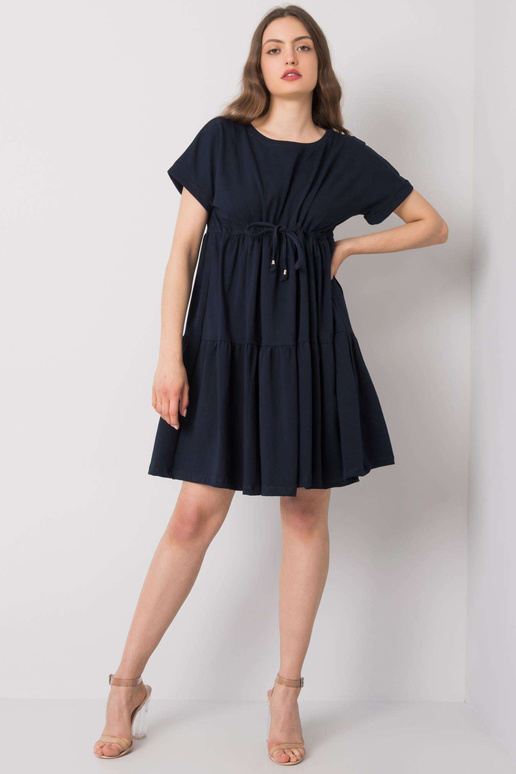 Tamsiai mėlyna laisvalaikio suknelė...