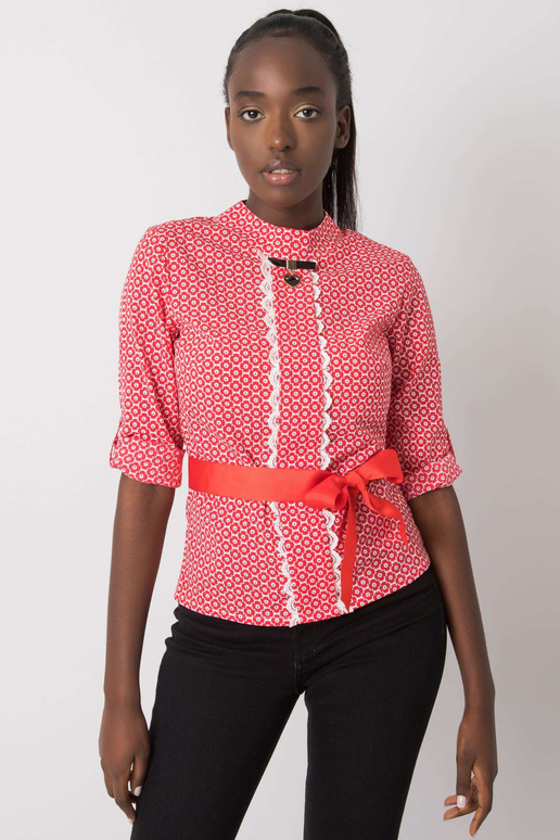 Balta ir raudona palaidinė su Tiana...