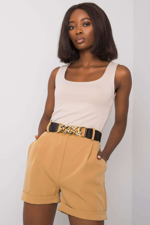 Kupranugarių šortai su Laurell dirželiu