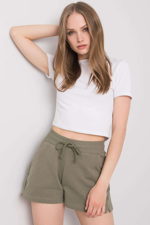 Chaki spalvos medvilniniai šortai...