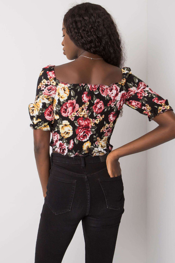 Juoda palaidinė su gėlėmis... 2