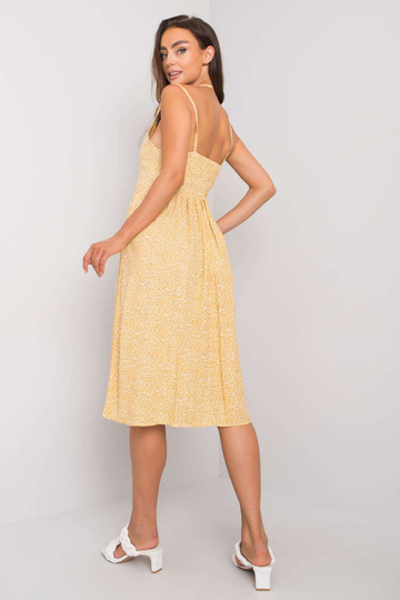 Geltona suknelė su raštais... 2