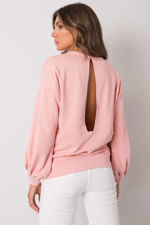 Šviesiai rožinis megztinis su...