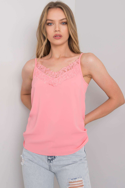 Šviesiai rožinė viršūnėlė su...