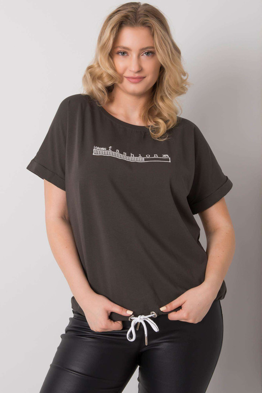 Tamsi chaki spalvos palaidinė,...