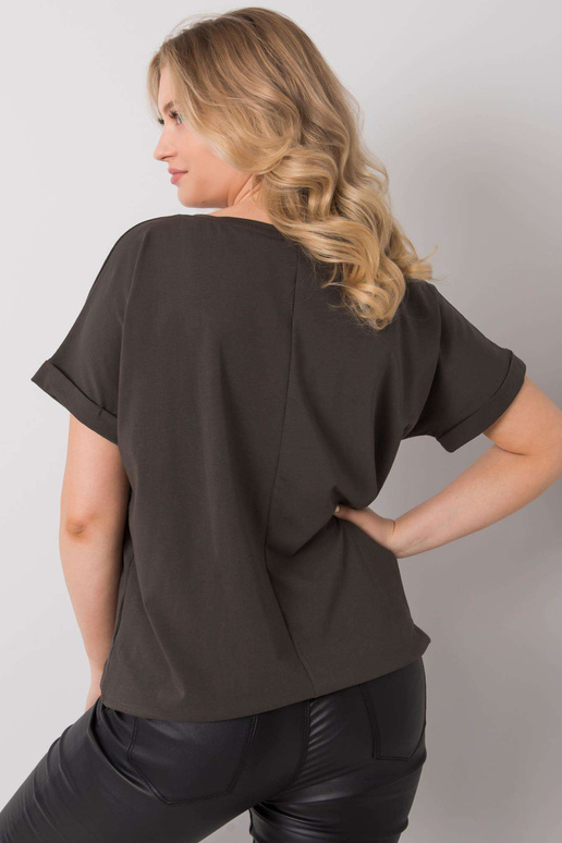 Tamsi chaki spalvos palaidinė,...