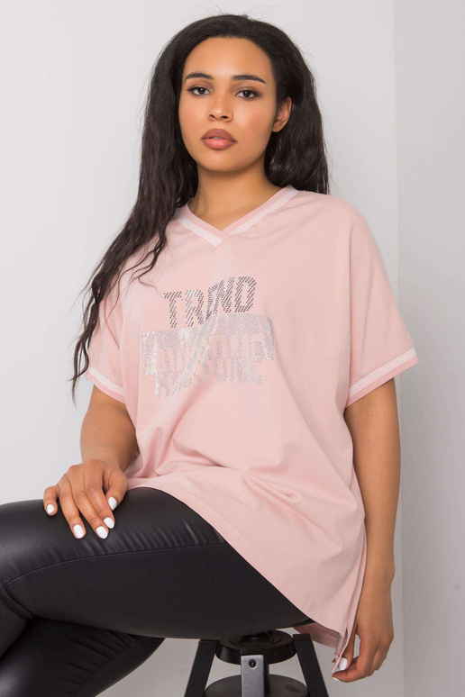 Purvina rožinė plius dydžio palaidinė...