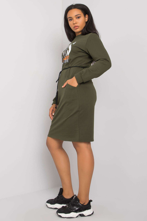 Suknelė-LK-SK-508299.30-khaki Suknelė-LK-SK-508299.30-khaki