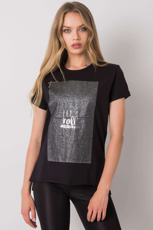 Juodi marškinėliai Moon