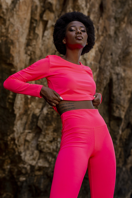 Fluo rožinis sportinis rinkinys Patrice Fluo rožinis sportinis rinkinys Patrice