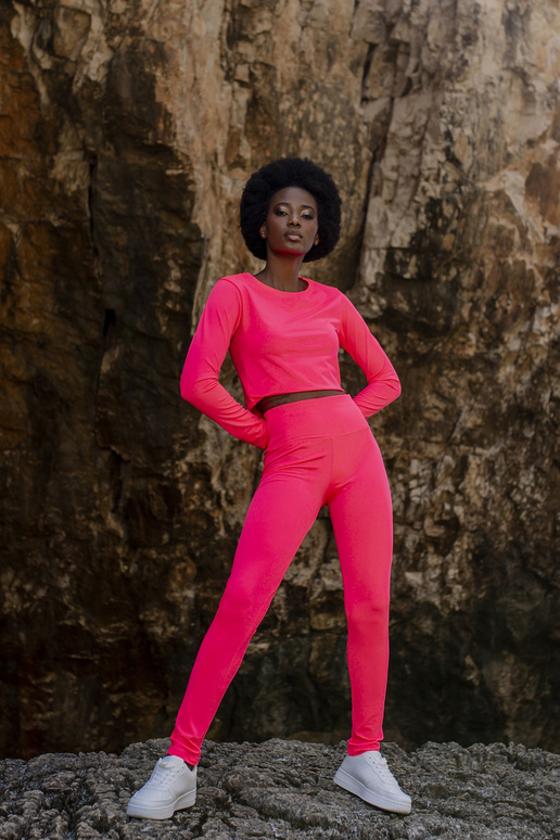 Fluo rožinis sportinis rinkinys Patrice Fluo rožinis sportinis rinkinys Patrice