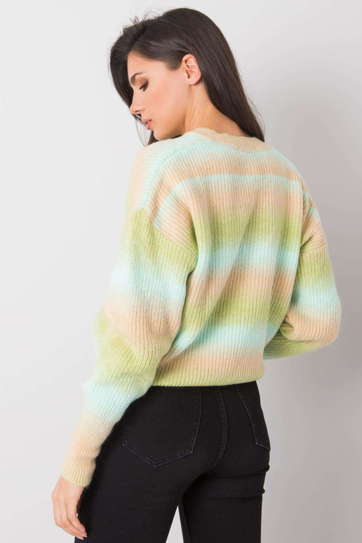 Žalias-smėlio spalvos ombre džemperis... Žalias-smėlio spalvos ombre džemperis...