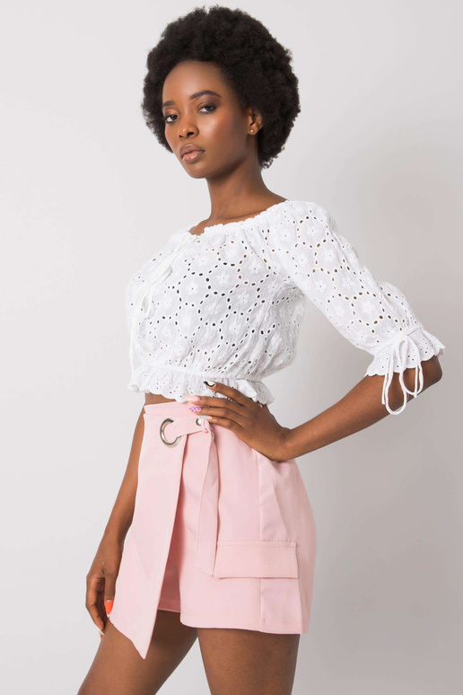 Rožiniai šortai moterims Fatema