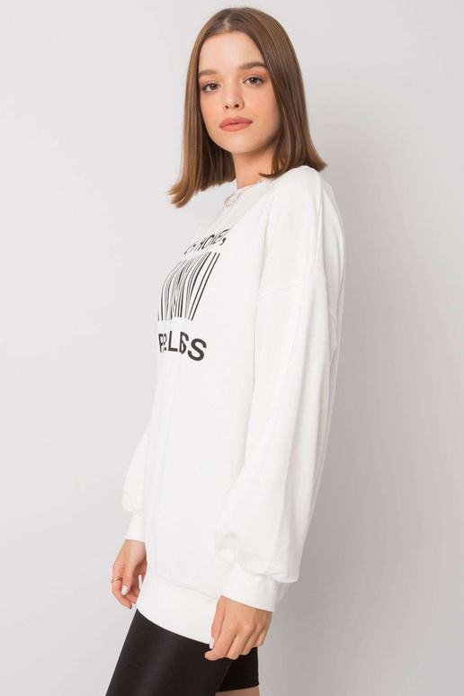 Ecru megztinis su Kario raštu