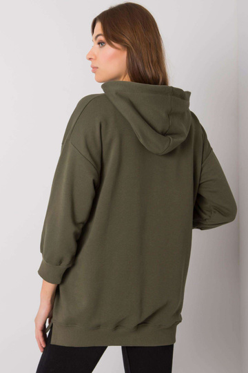 Chaki spalvos megztinis su...