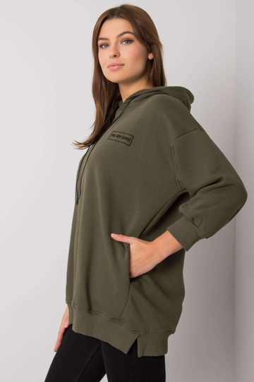 Chaki spalvos megztinis su... 2