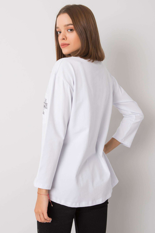 Balta palaidinė su kišene Tianna