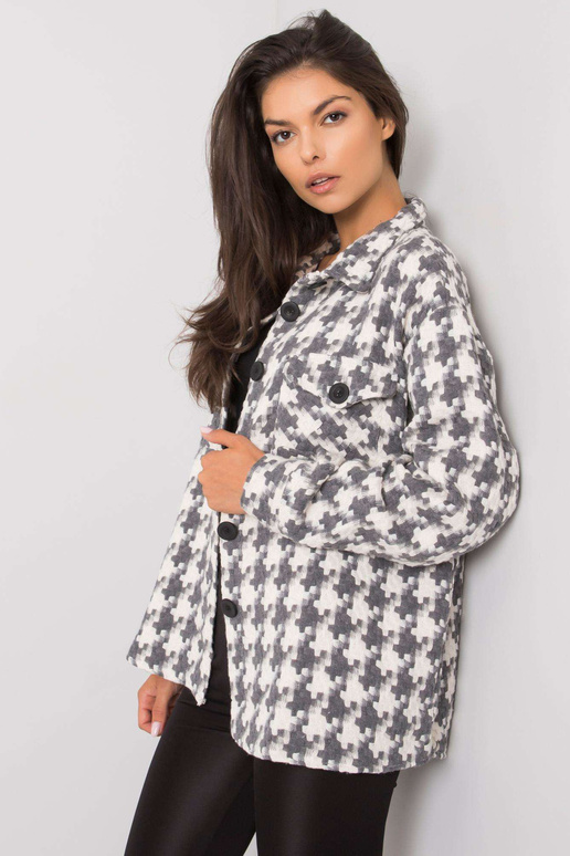 Balti ir pilki marškiniai su...