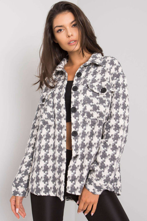 Balti ir pilki marškiniai su...