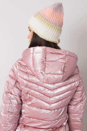 Žalia ir persikinė beanie ombre 2
