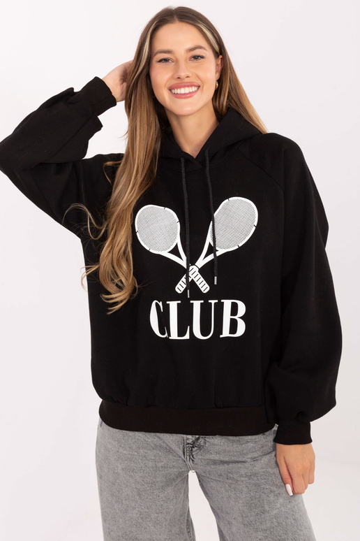 Nikki juodas džemperis