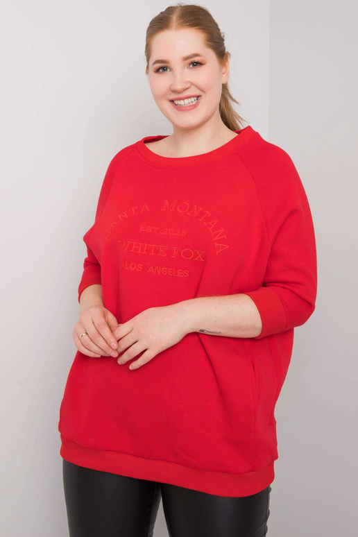 Vincente Red Plus Size megztinis su... Vincente Red Plus Size megztinis su...