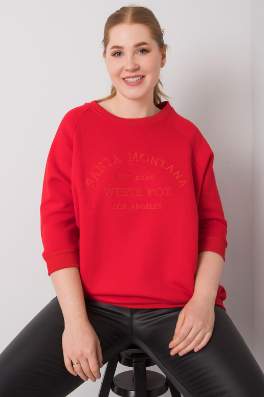 Vincente Red Plus Size megztinis su... Vincente Red Plus Size megztinis su...