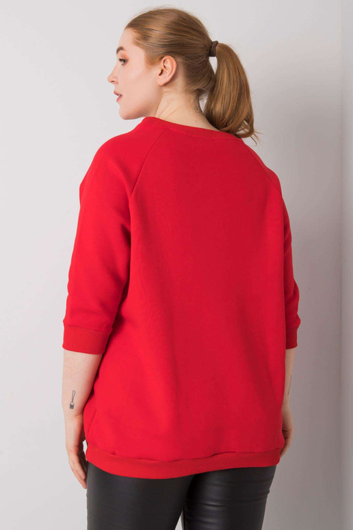 Vincente Red Plus Size megztinis su... Vincente Red Plus Size megztinis su...