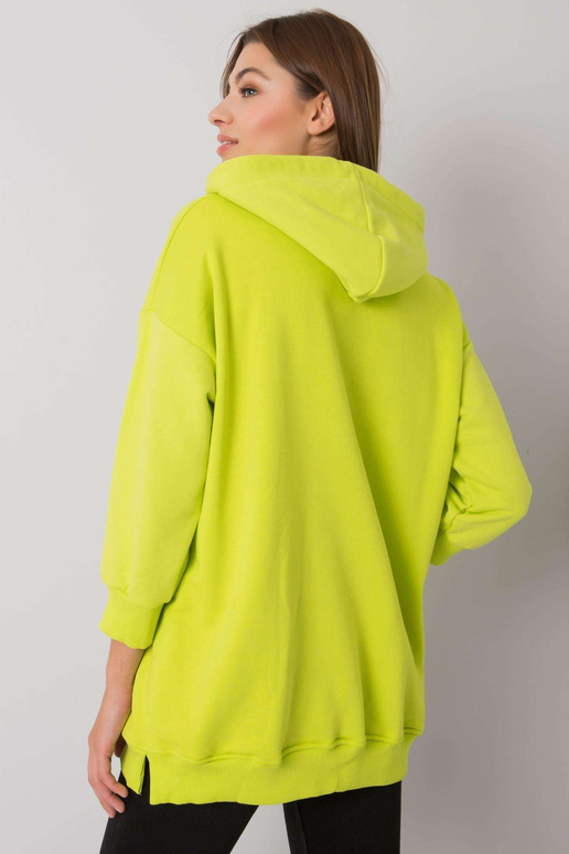 Laimo mėlynumo megztinis su kišenėmis...