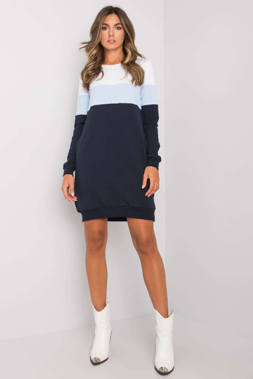 Tamsiai mėlyna suknelė...