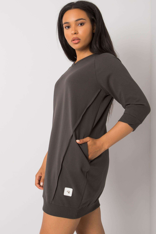 Tamsi chaki medvilnės didelio dydžio... Tamsi chaki medvilnės didelio dydžio...