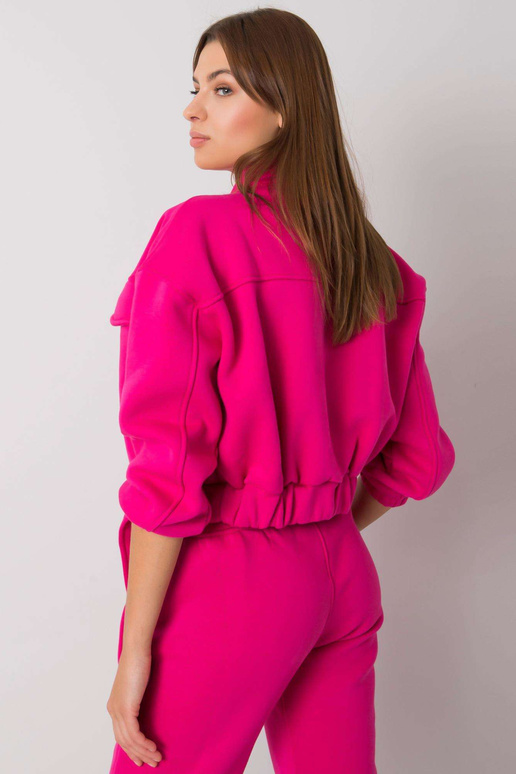 Mahalia fuksijos spalvos megztinis