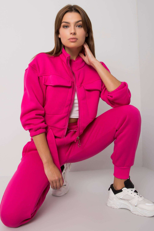 Mahalia fuksijos spalvos megztinis