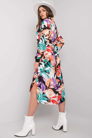 Juoda Nahia diržo suknelė