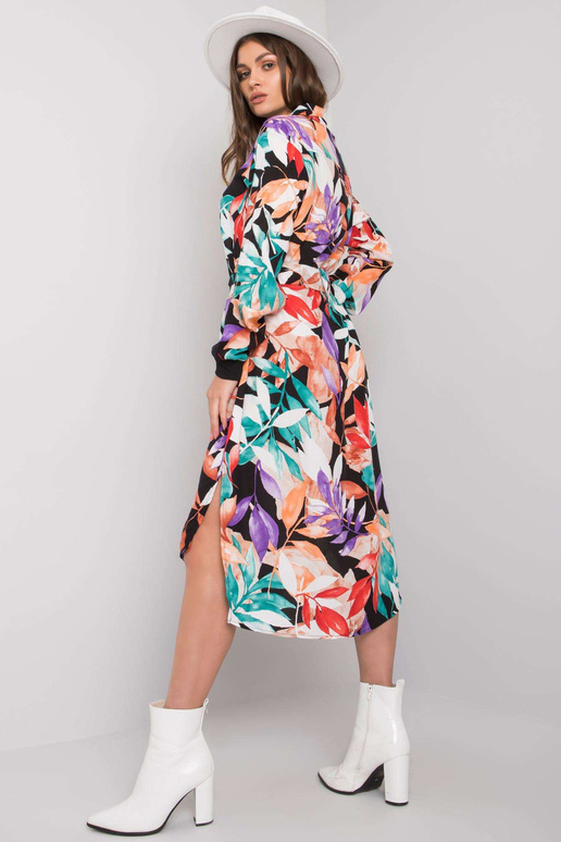 Juoda Nahia diržo suknelė Juoda Nahia diržo suknelė