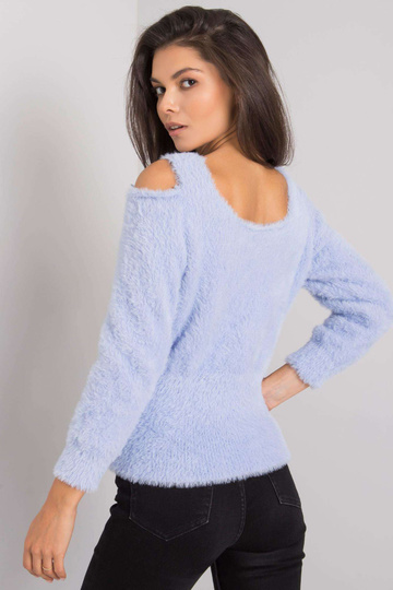 Šviesiai mėlynas megztinis... 2