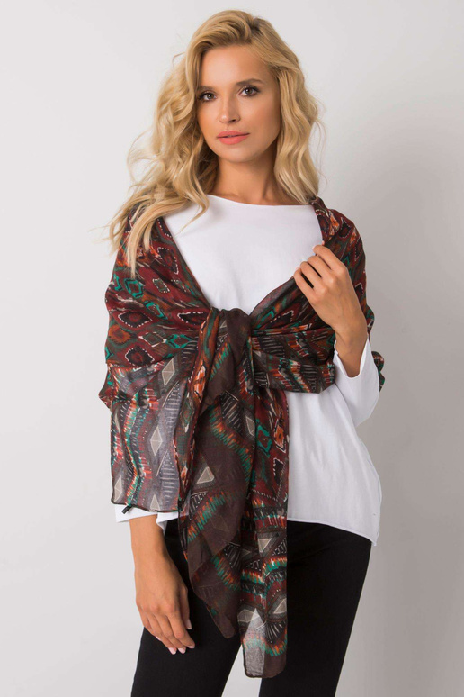 Rudos ir žalios spalvos moteriškas...