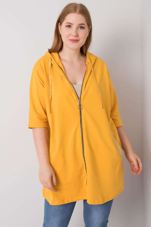 Tamsiai geltonas plius dydžio...