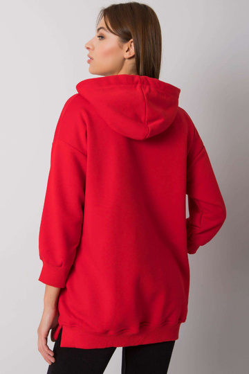 Raudonas Leora megztinis su...