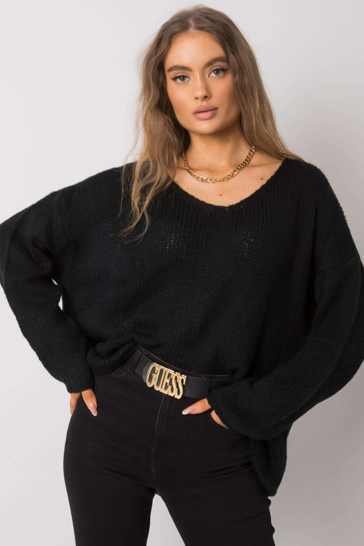 Juodas oversized megztinis Stella OCH... Juodas oversized megztinis Stella OCH...