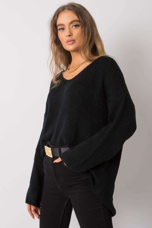 Juodas oversized megztinis Stella OCH... Juodas oversized megztinis Stella OCH...