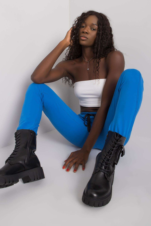 Tamsiai mėlynos Hadley sportinės kelnės