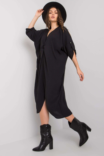 Juoda laisva Dorsey suknelė 2