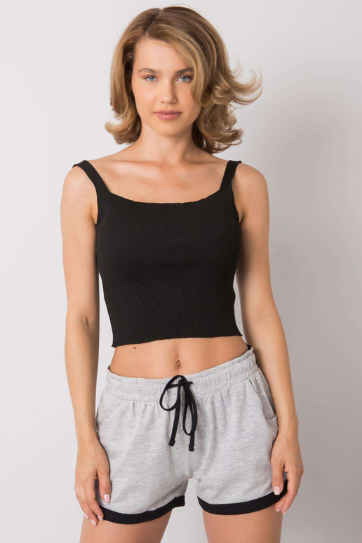 Djoelle juodas briaunotas viršus