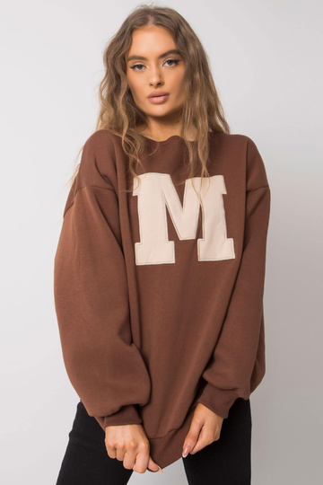 Rudas medvilninis megztinis...