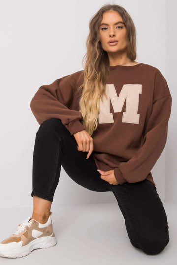 Rudas medvilninis megztinis... 2