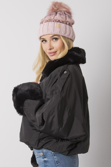 Rožinė žieminė kepurė su... 2