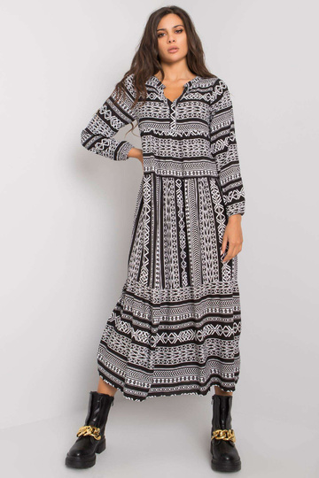 Diego juoda viskozinė suknelė