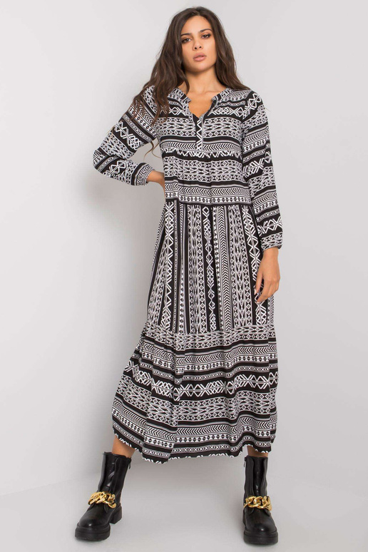 Diego juoda viskozinė suknelė