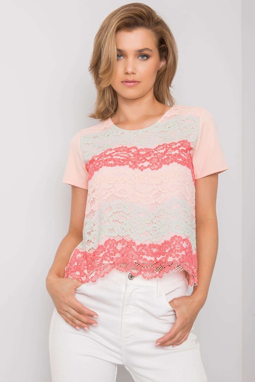 Persikų ir koralų spalvos palaidinė...